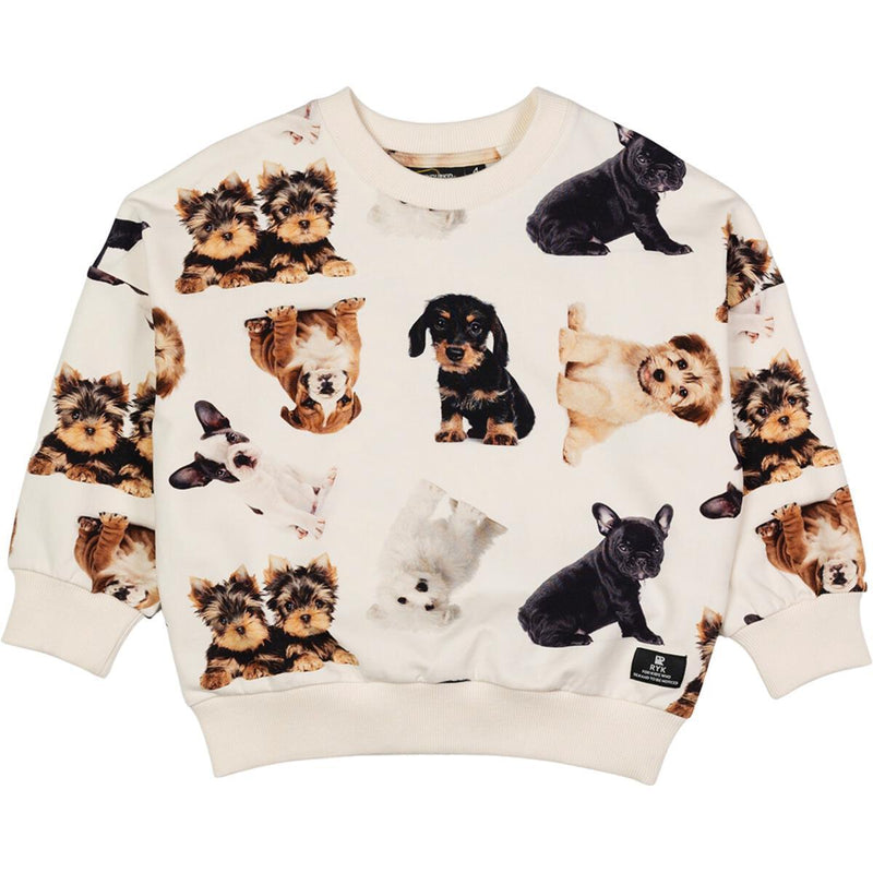 Unisex Sweatshirt | Puppies Sweatshirt | Rock Your Baby - The Ridge Kids