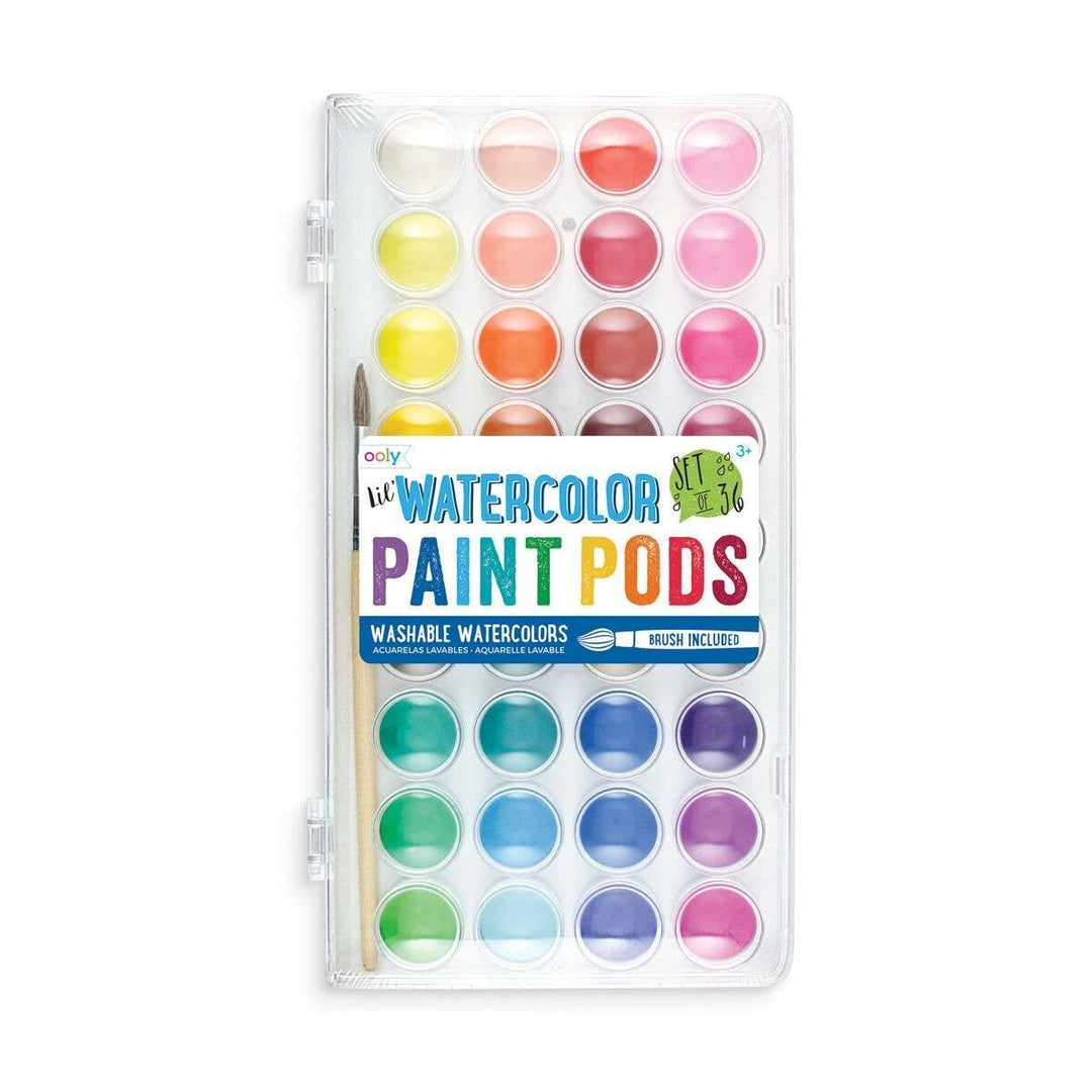 Watercolor Paints | Lil' Paint Pods Watercolor Paint | Ooly - The Ridge Kids