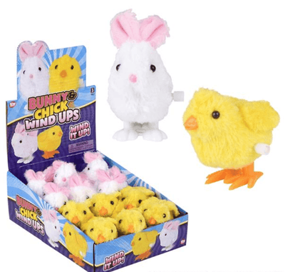 Wind up toys | Easter- 3" BUNNY AND CHICK | La Luna Bella - The Ridge Kids