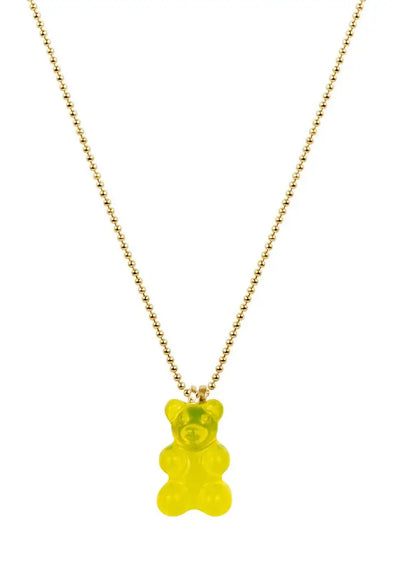 Necklace | Yummy Gummy Bear - Assorted | Little Miss Zoe